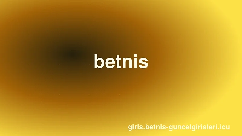 Betnis Sosyal Medya
